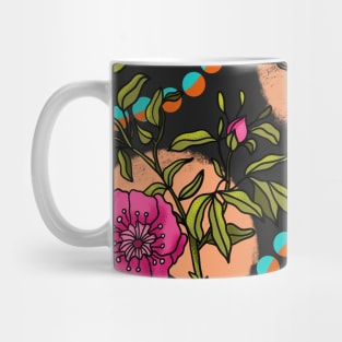 pink grandma's roses Mug